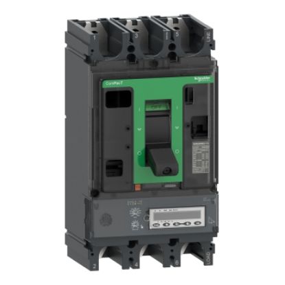 Picture of Circuit breaker, ComPacT NSX630HB1, 75kA/690VAC, 3 poles, MicroLogic 5.3E trip unit 630A