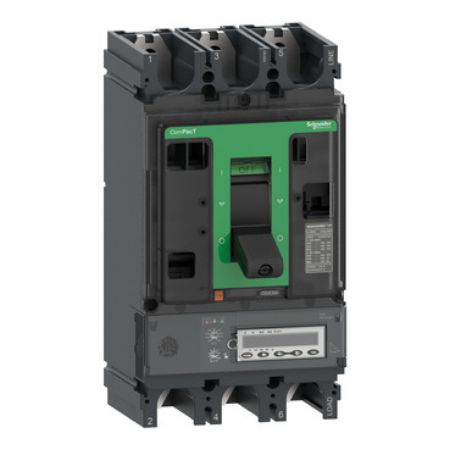 Picture of Circuit breaker, ComPacT NSX400HB1, 75kA/690VAC, 3 poles, MicroLogic 6.3E-M trip unit 320A