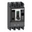 Picture of Circuit breaker, ComPacT NSX400S DC, 100kA/750VDC, 3 poles, TM-DC trip unit 400A