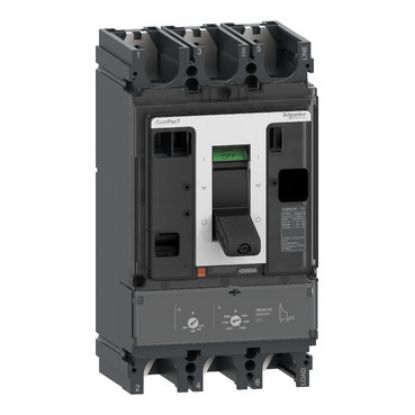 Picture of Circuit breaker, ComPacT NSX630S DC, 100kA/750VDC, 3 poles, TM-DC trip unit 500A