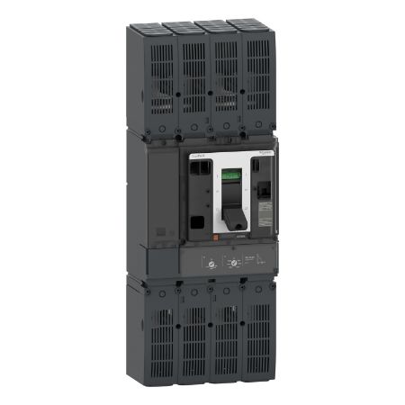 Picture of Circuit breaker, ComPacT NSX1200N DC, 50kA/600VDC, 2 poles, TM-DC trip unit 1000A, without bare cable connector