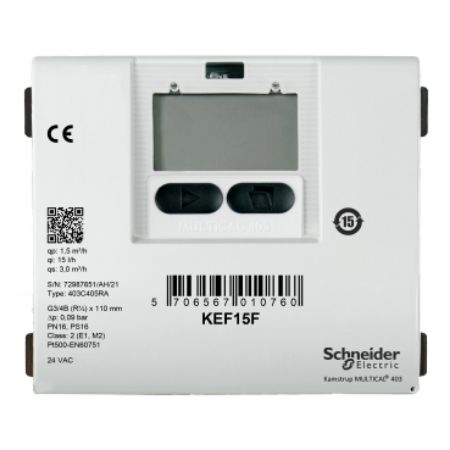 Picture of KE Series Flow Meter, R1 Threaded Brass, 6 m³/h Nominal, Flow Meter