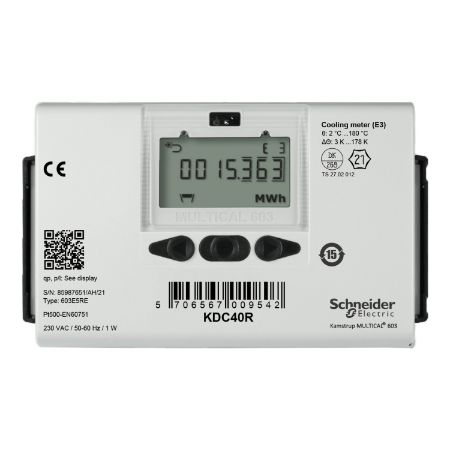 Picture of KD Series Cooling Meter, DN65 Flanged Stainless Steel, 25 m³/h Nominal, Return