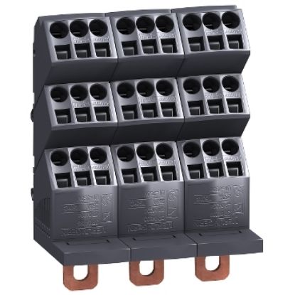 Picture of Distribution block, LINERGY DP, for ComPacT 3P, 250A, 27holes