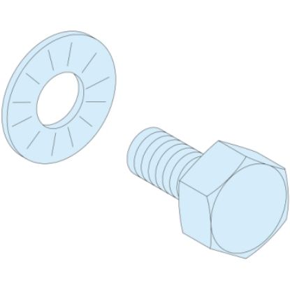 Picture of Mounting hardware, Linergy BW, screws 8.8 class m6x16 for threaded bar, set of 40