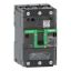 Picture of Circuit breaker, ComPacT NSXm 160B, 25kA/415VAC, 3 poles, TMD trip unit 80A, lugs/busbars