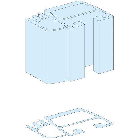 Picture of Profile busbar, Linergy LGYE, 1000A, for a vertical installation, 32.5x42.5mm, L1670mm