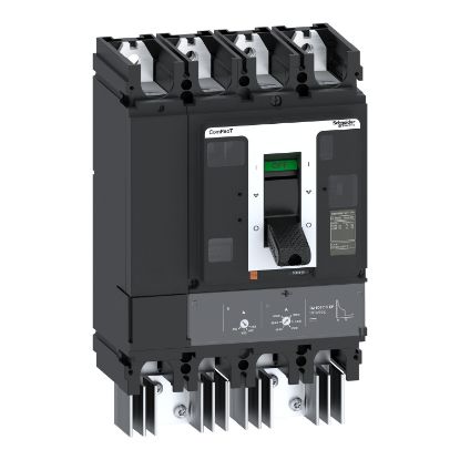 Picture of Circuit breaker, ComPacT NSX500 TM DC EP, 50kA/1500VDC, 4 poles, TM-DC EP trip unit 250A