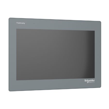 Picture of 12" wide screen touch panel, 16M colors, COM x 2, ETH x 1, USB host / device, RTC, DC24V