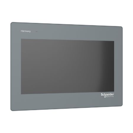 Picture of 10" wide screen touch panel, 16M colors, COM x 2, ETH x 1, USB host / device, RTC, DC24V