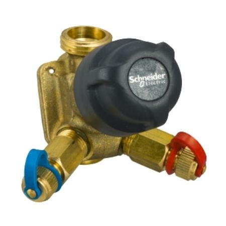 Picture of SpaceLogic VP228E PIBCV (PICV), 2-Way, PN16, DN10, G1/2 Ext. Thread, Std Flow: 0.06...0.28 m³/h (0.015...0.076 l/s).