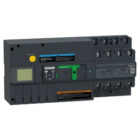 Picture of active automatic transfer switch, TransferPacT Active automatic, 160A, 4P, LCD, frame 160A