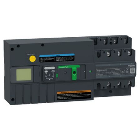 Picture of active automatic transfer switch, TransferPacT Active automatic, 100A, 3P, LCD, frame 160A
