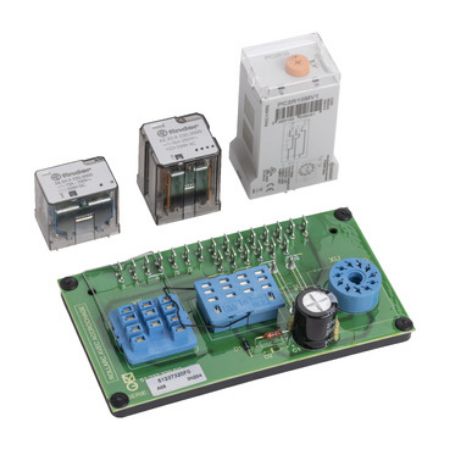 Picture of Contactor accessory, SM6-24, spare part, 127VAC, kit plate, relay, R400D, indoor