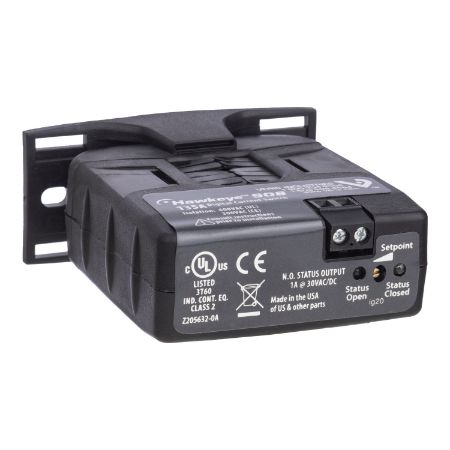 Picture of Current Switch: Adjustable Trip Point, High Voltage Output, 2.5-135 Amp, N.O. 0.2A@120VAC/DC, 2.5A or less Minimum Trip Point, Status LED, Split-Core