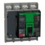 Picture of Circuit breaker, ComPacT NS1000H, 70kA at 415VAC, 4P, fixed, manually operated, MicroLogic 2.0E control unit, 1000A