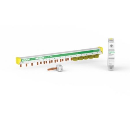 Picture of Clipsal MAX9, MAXBAR Top Feed, 3P+N, 15 Modules, 100 A with N Block and Accessories