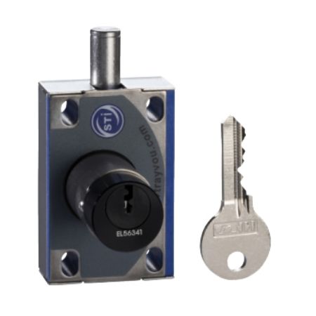 Picture of Bolt lock and flat key, Spare part for SM6-24, key type old 22653088 kit