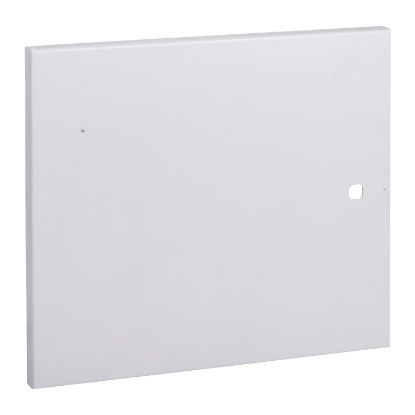 Picture of Low voltage cabinet door, SM6-24, spare part, 500mm width, 435mm height, RAL 9003 colour code