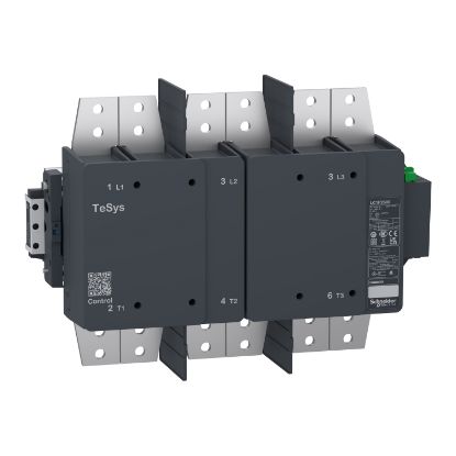 Picture of Contactor,TeSys F,3P(3NO), AC-1 <= 1000V 2600A,100-250V AC/DC coil