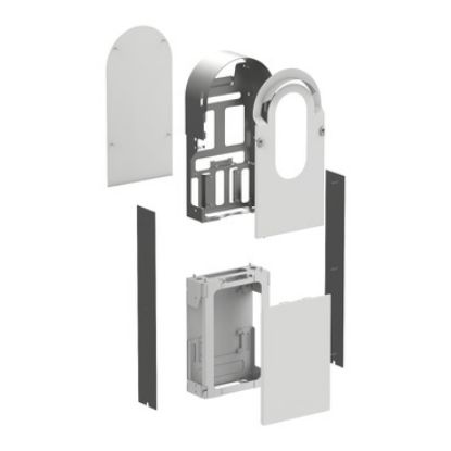 Picture of EVlink Pro AC, Kit enclosure, Metal, for 1 floor-standing charging station, steel