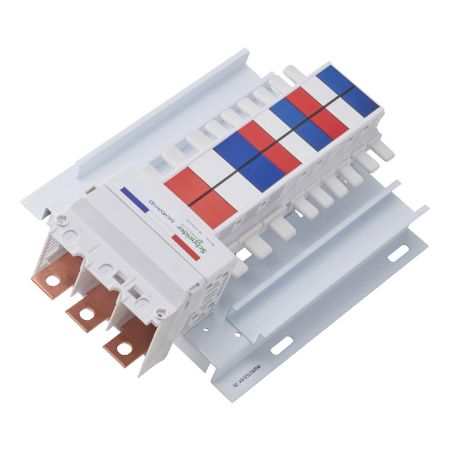 Picture of Acti9, SAU Chassis 3PH 400A, Hybrid 18/27mm, 18 Poles, Top or Bottom Feed