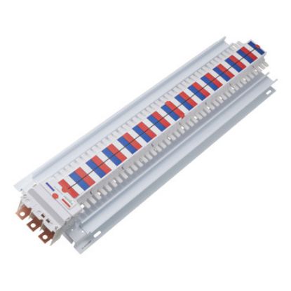 Picture of Acti9, SAU Chassis 3PH 400A, 18mm for iC60 MCB & RCBO, 84 Poles, Top or Bottom Feed