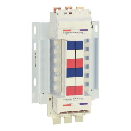 Picture of Acti9, SAU Chassis 3PH 400A, 27mm for C120 MCB, 12 Poles, Dual Feed