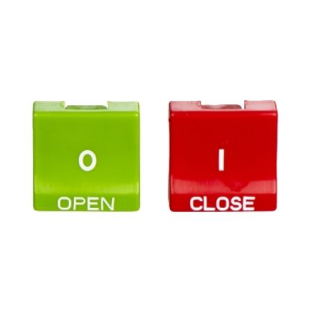 Picture of Button, SF, spare part, ANSI open and close green and red push buttons kit