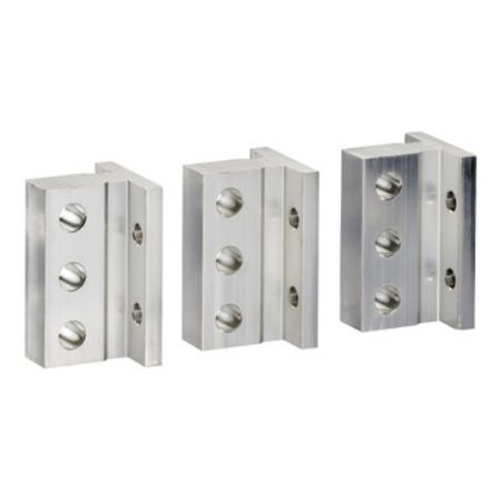 Picture of Power connections, MasterPact NW, frame, spare part, 3 poles, fixed or drawout, 2500A to 3200A, vertical or horizontal, 3 parts