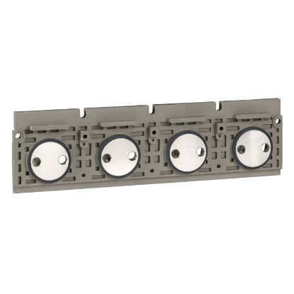 Picture of Power connections, MasterPact NT, frame, spare part, 4 poles, fixed, 630A to 1600A, top or bottom mounting, 4 parts