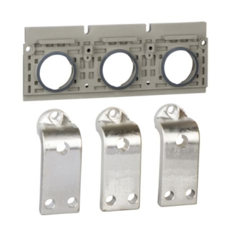 Picture of Power connections, MasterPact NT, frame, spare part, 3 poles, fixed, 630A to 1600A, top or bottom mounting, 3 parts