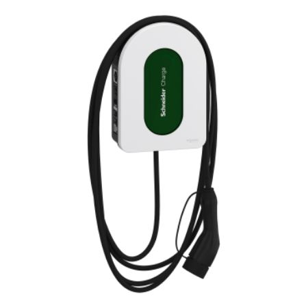 Picture of Charging station, Schneider Charge, 3P+N, attached cable 7m, 11kW, 16A