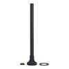 Picture of Harmony XVB, Fixing base for modular tower lights, plastic, Ø70, 380mm black aluminium support tube + black fixing plate