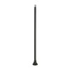 Picture of Harmony XVB, Fixing base for modular tower lights, plastic, Ø70, 780mm black aluminium support tube + black fixing plate