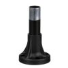 Picture of Harmony XVB, Fixing base for modular tower lights, plastic, Ø70, 80mm black aluminium support tube + black fixing plate