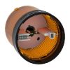 Picture of Harmony XVB, Indicator bank, illuminated unit, plastic, orange, 70mm, flashing, for bulb or LED, 24V AC, 24...48V DC