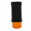 Picture of Harmony XVB, Indicator bank, illuminated unit, plastic, orange, 70mm, integral flash discharge tube, 5joule, 24V AC/DC
