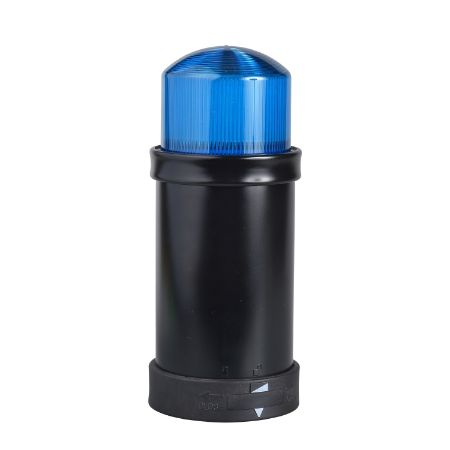 Picture of Harmony XVB, Indicator bank, illuminated unit, plastic, blue, 70mm, integral flash discharge tube, 5joule, 230V AC