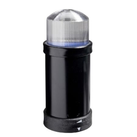 Picture of Harmony XVB, Indicator bank, illuminated unit, plastic, clear, 70mm, integral flash discharge tube, 5joule, 230V AC