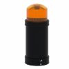 Picture of Indicator bank, Harmony XVB, illuminated unit, plastic, orange, 70mm, integral flash discharge tube, 10joule, 120V AC