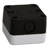 Picture of Empty enclosure, Easy Harmony XALB, plastic, grey lid, 1 cut out, 22mm, IP65
