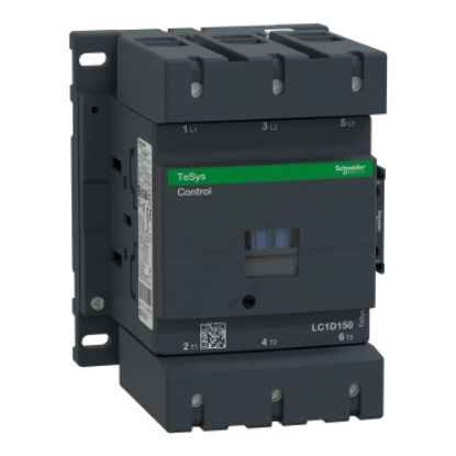 Picture of Contactor, TeSys Deca, 3P(3NO), AC-3/AC-3e, <=440V, 150A, 220V AC 50/60Hz coil, screw clamp terminals
