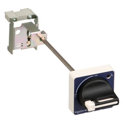 Picture of Extended rotary handle kit,TeSys Deca Fram 2,IP54,black handle,without trip indication,for GV2LE/GV2RT