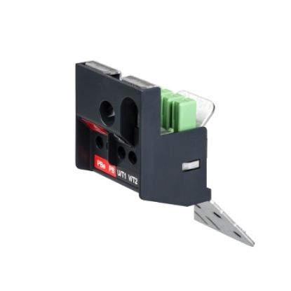 Picture of removable motor power terminal block