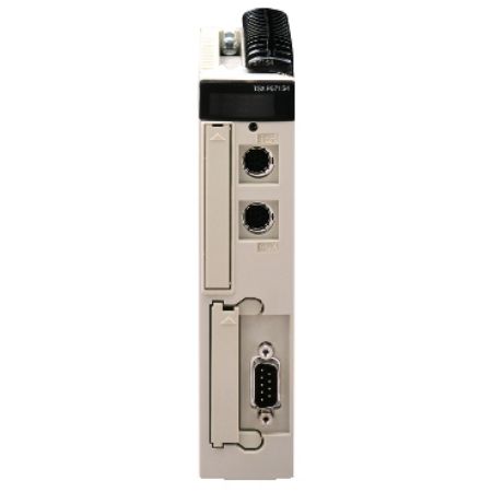 Picture of Single-format PL7 processor, Modicon Premium,  Internal RAM 80Kwords program & data, 32 channel, PL7 Junior/Pro