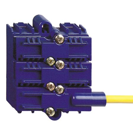 Picture of AS-Interface - cable 2m + M12 connector - V2.1 - 4 I with M8 connectror