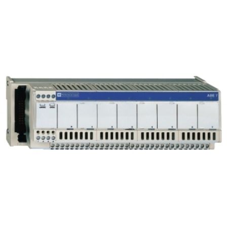 Picture of sub-base - soldered solid state output relay ABE7 - 8 outputs - 0.5 A