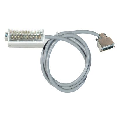 Picture of connection cable - Advantys Telefast - 2 m - for TSXASY410