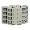 Picture of Relay Socket, Harmony 8501R, 14 pins, double tiered screw clamp terminals, DIN rail/panel mount, 10A, 300V AC